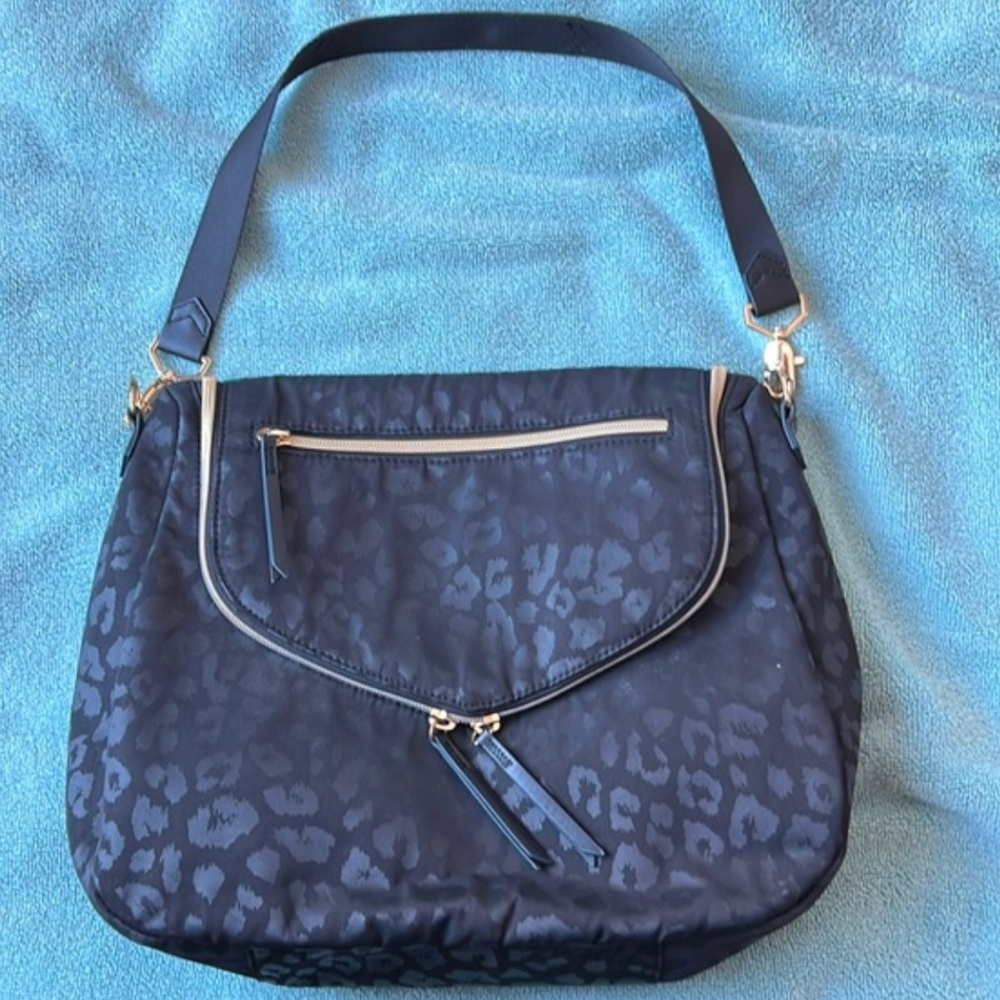 Stella & Dot Lady Boss handbag animal print